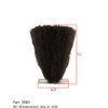 Brush Pile Black Draught Brush Gasket Seal for Upvc 6.9mm