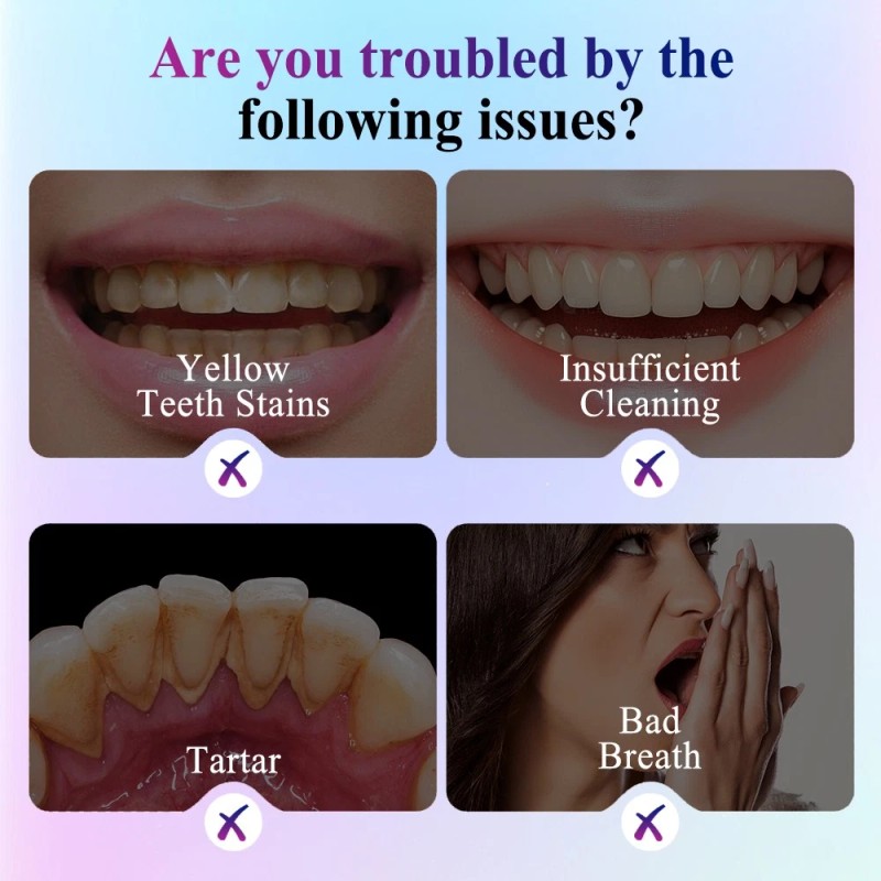 SADOER Triple Whitening Toothpaste, Deep Cleaning Remove Plaque Stains Tartar