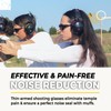 TradeSmart High-Performance Earmuffs for Shooting Range & Shooting Eye Protection