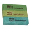 3PCS Guitar Fret Erasers Fret String Polishing Abrasive Rubber Blocks