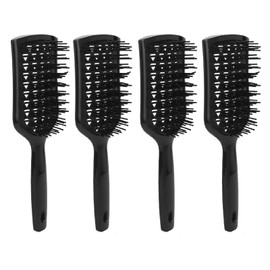 4Pcs Vented Hair Brush Smoothing Paddle Detangling Brush for Blow Drying Wet Dry Curly Thick Straight Hair