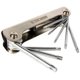 Mikel's JTN-8 Juego de Llaves Torx Tipo Navaja, 8 Piezas