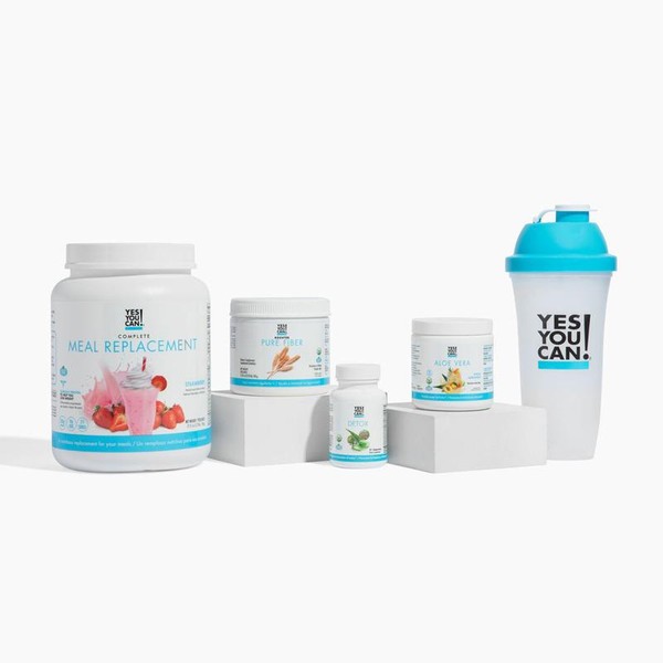 Yes You Can! Detox Plus Kit - Natural Detox System:_Coffee_Pinneaple_Pure