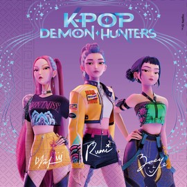 Procos - Decorazione per compleanno KPop Demon Hunters, 52 pezzi, piatti, bicchieri e tovaglioli di carta per feste di compleanno per bambini, articoli per la tavola