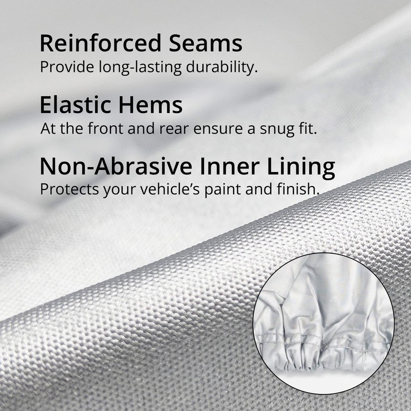 CarCovers Weatherproof Light Truck Cover Compatible with Dodge 2008-2014 Dakota