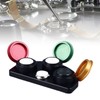 Watch Repair Oil Cup Stand Metal Ceramic Watchmaker Grease Holder