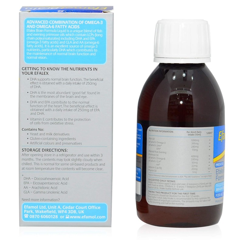 Efamol Efalex Liquid 150ml X 2 (Pack of 2)
