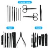 Manicure Set Professional Nail Clipper Kit-26 Pieces Stainless Steel Manicure