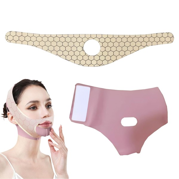 Leogony Double Chin Reducer for Women, Chin Strap for Sleeping,