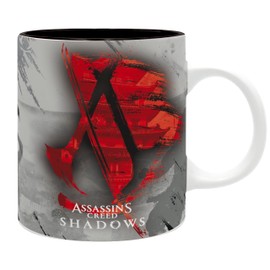 ABYSTYLE Assassin's Creed Crest Shadows Keramiktasse für Kaffee und Tee, 320 ml
