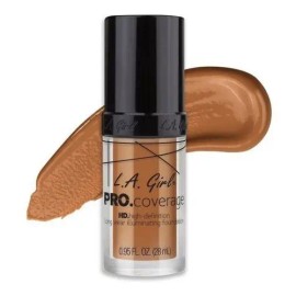 Base Pro Coverage Hd L.a Girl Tono Warm caramel