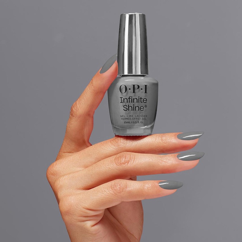 OPI Infinite Shine Nagellack, lang anhaltend, Stahl, Waters Run Deep,