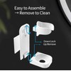 LANNEAS Electronic Toothbrush Holder Wall Mounted for Bathroom,Adhesive Toothbrush Holder,Toothbrush