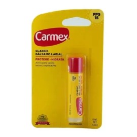 Carmex Bálsamo Labial Hidratante Con Fps15 Sabor Classic                                                                                              