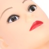 Mannequin Head Bald Training Heads PVC Manikin Head Cosmetology Mannequin