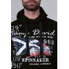 Camp David Men's Hooded Sweatshirt with Sailing Print - Casual