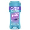Secret Anti-Perspirant Deodorant Clear Gel Luxe Lavender 2.7 oz