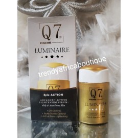 LUMINE Q7 Paris Luminaire 3ple Action Lightening Serum Oily&Acne Prone Face & Body 30ml