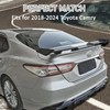 Rear Spoiler Compatible with Toyota Camry 8th Gen SE XSE