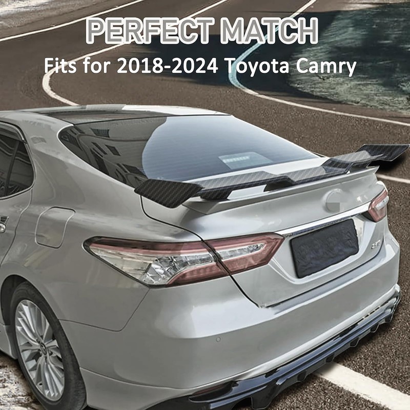 Rear Spoiler Compatible with Toyota Camry 8th Gen SE XSE