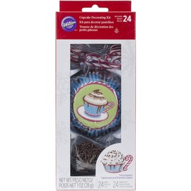 Wilton Cupcake Dekorieren Kit macht 24-cocoa, anderen, mehrfarbig