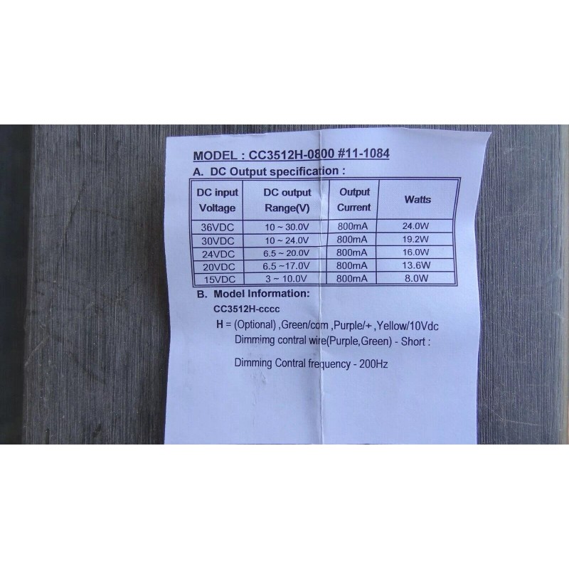 High Perfection HS High Perfection LP1020-12 Class 2 Power Supply