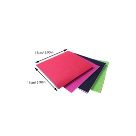 jojofuny 40pcs Multicolour Nonwoven Fabric Sheets for DIY Crafting Art Fabric for Handmade Projects Easy to Cut Glue Random Colors Included Random Color