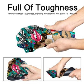 ENLEE 1PC MTB Mud Guard - Flexible Lightweight Mountain Bike Fender, Waterproof Heat-Resistant Bicycle Fenders, Colorful Universal Front Rear 26", 27.5", 29" Fat Bike Tires Plus Size