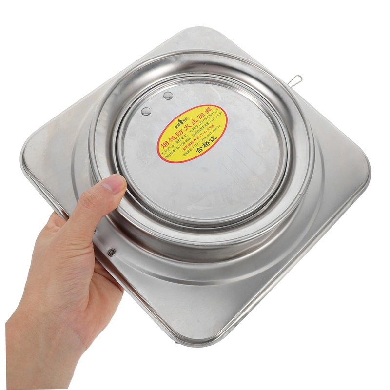 Gadpiparty Stainless Steel Range Hood Check Valve for Kitchen and