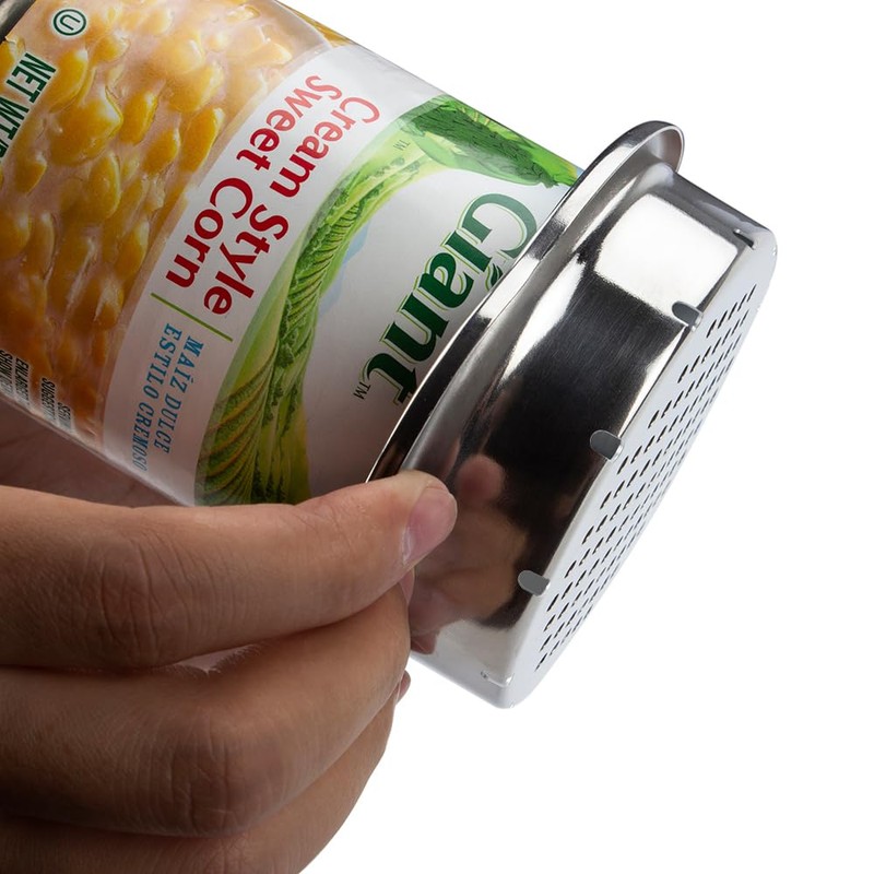 WishDirect Tuna Can Strainer Press, Stainless Steel Food-Grade Tuna Can