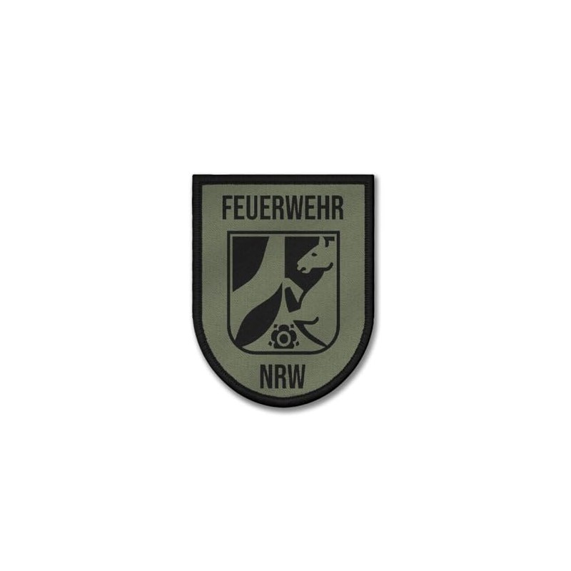 Copytec Patch Fire Brigade Country NRW Coat of Arms Camouflage