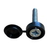 JAM2DAY 50 x Screw Cover Caps for 6-8 Gauge Screws