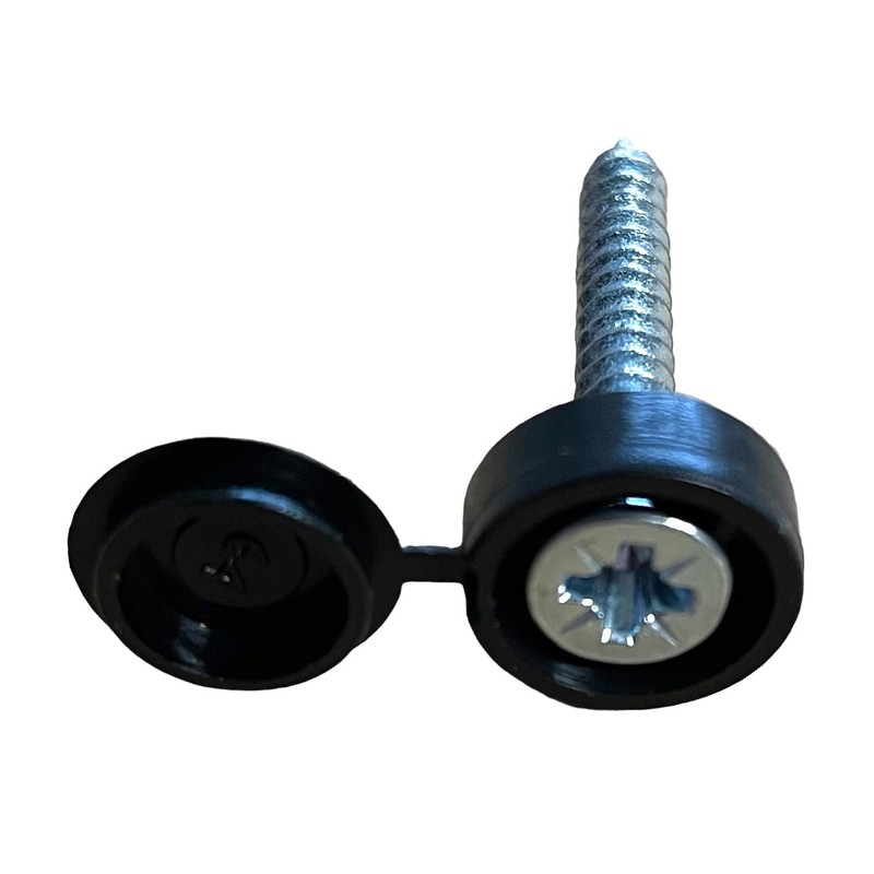JAM2DAY 50 x Screw Cover Caps for 6-8 Gauge Screws