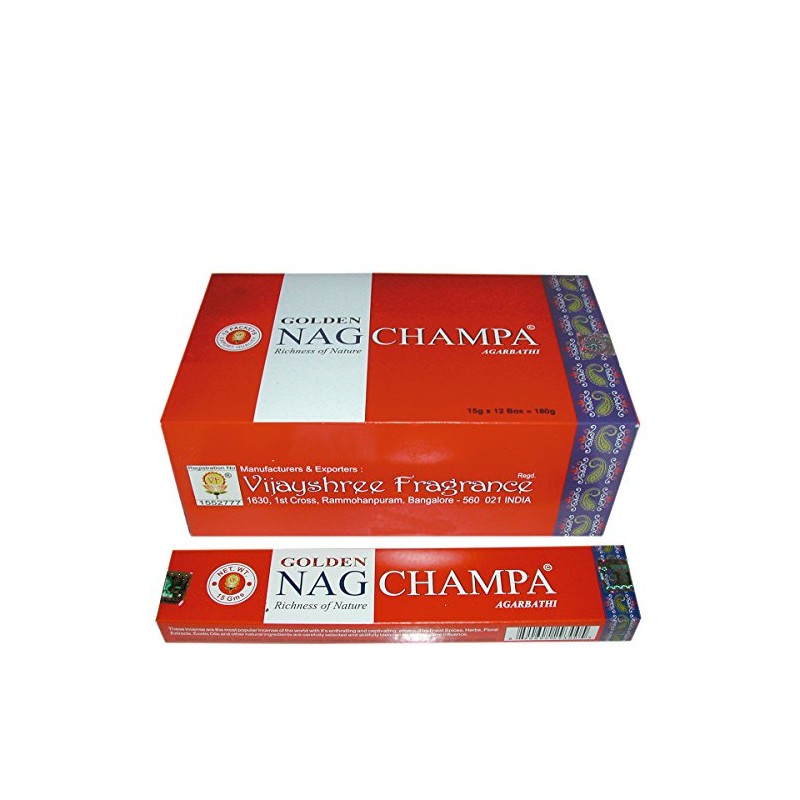 laroom 12858 – Pack 12 Boxes of Golden NAG CHAMPA