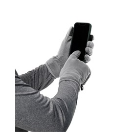 Jack Wolfskin Unisex Real Stuff Glove, Slate Grey, L