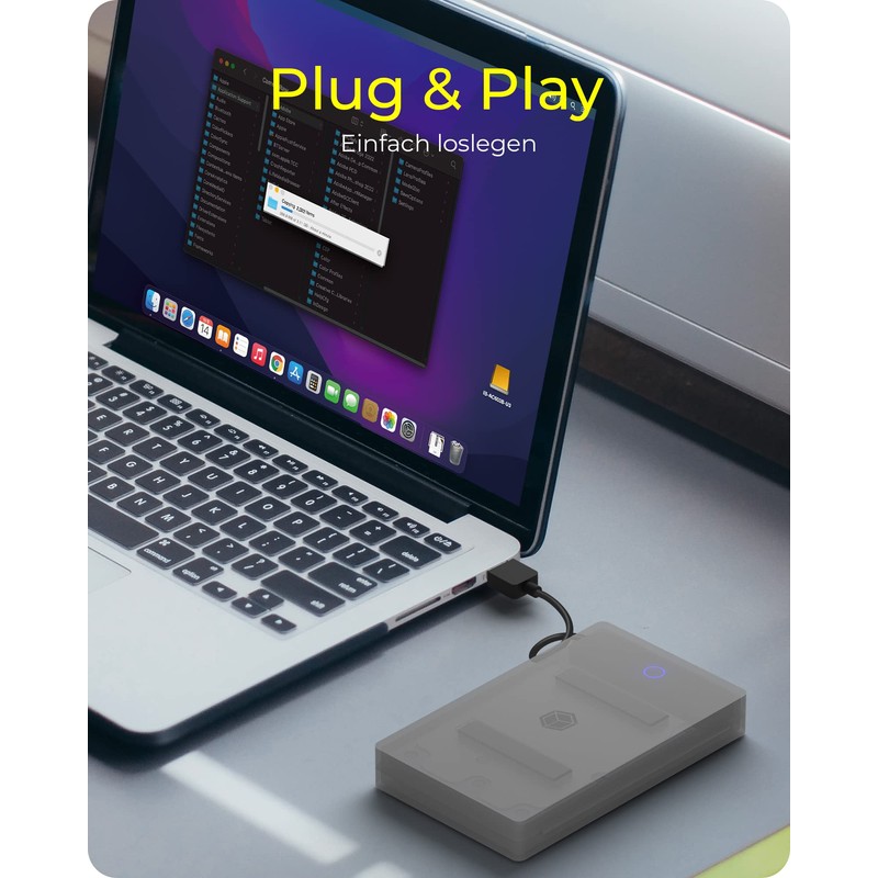 ICY BOX SATA to USB Adapter for 2.5 Inch HDD/SSD,