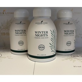 Young Living Essential Oils LOT OF 3 Winter Nights Young Living Foaming Hand Soap Christmas NEW