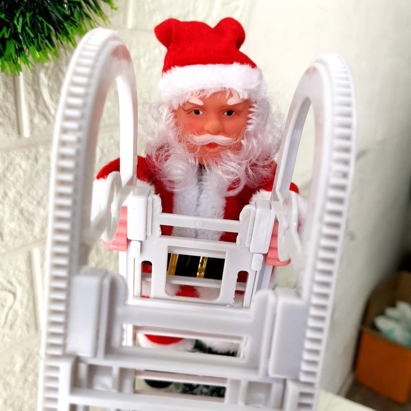 Christmas Decoration Supplies Electric Climbing Ladder Christmas Tree Ornament Toys