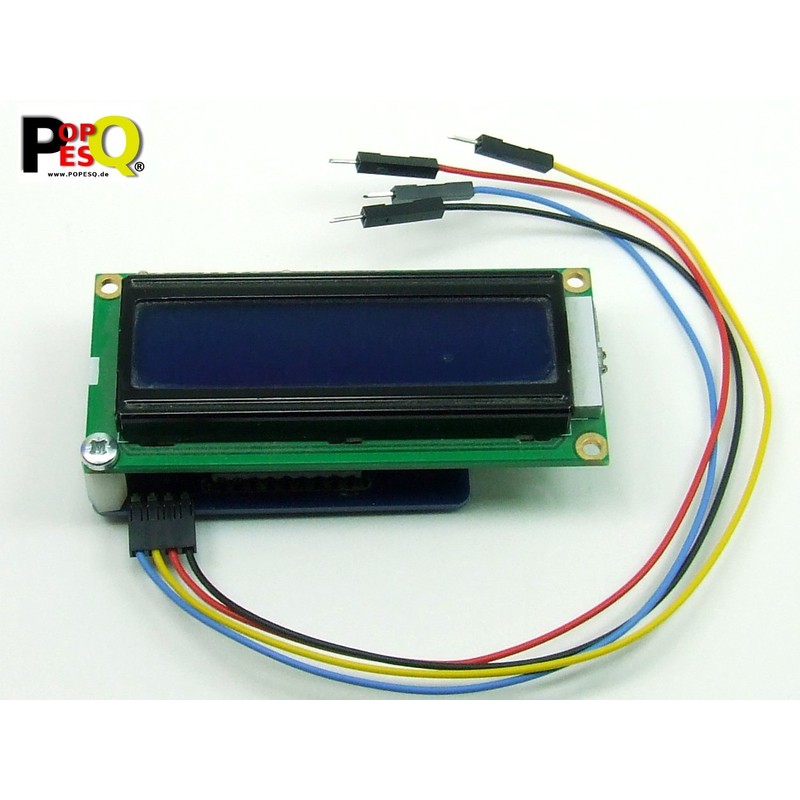 POPESQ® - KIT I2C - LCD Anzeige/Display Adapter mit PCB