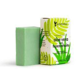 Extraherbos Jabón Aloe Vera y Tepezcohuite 100g - Regenerador Dérmico y Cicatrizante | Elimina Puntos Negros, Despigmentante, para Marcas y Manchas - Jabón Artesanal Hidratante y Calmante