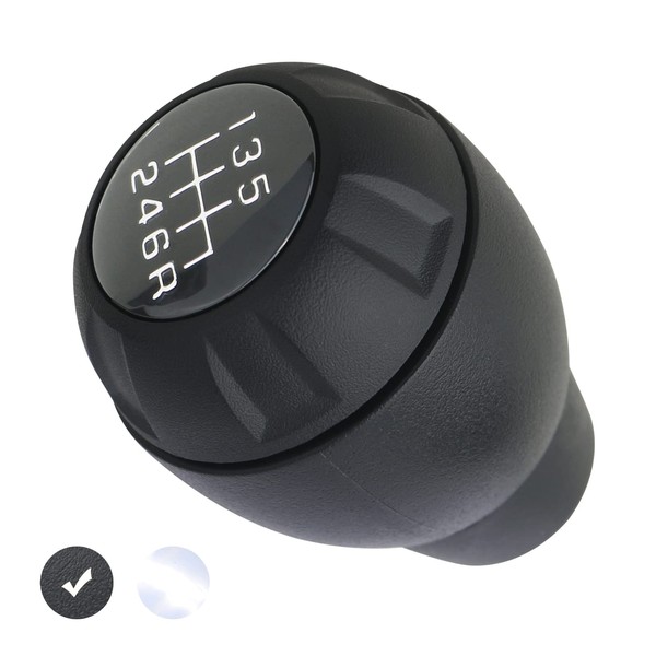 APPERFiT Shift Shifter Knob for Manual Transmission Black Compatible with
