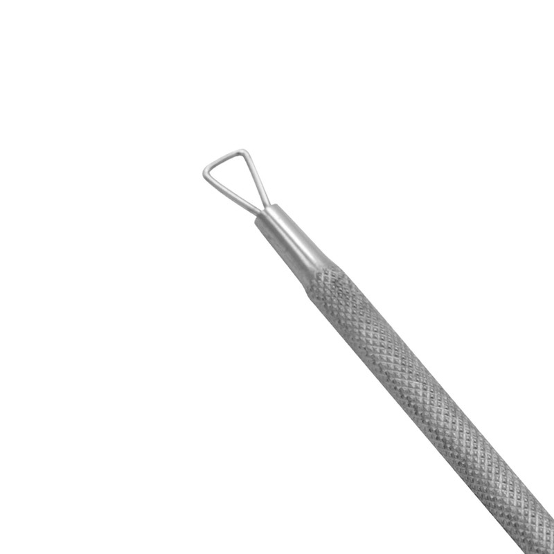 Stainless Triangle Gel Nail Polish Remover Cuticle Peeler Scraper Remover