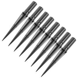 ORFOFE Pack of 10 Replacement Ground Spikes for Solar Lights Garden Ground Spikes Solar Light Stakes Replacement Ground Spike Plastic Lamp Stakes Path Light Replacement Spikes Ground Spikes
