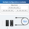 EJAY 10Gbps Magnetic USB-C Hub, 4-Port USB 3.2 Gen2 Data
