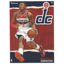 Fathead BRADLEY BEAL FATHEAD TRADEABLES WASHINGTON WIZARDS GATORS DECAL 2014-15 #45