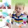 XINCHENG 4 Pieces Toothpaste Tube Squeezer, Toothpaste Clips, Multifunctional Toothpaste