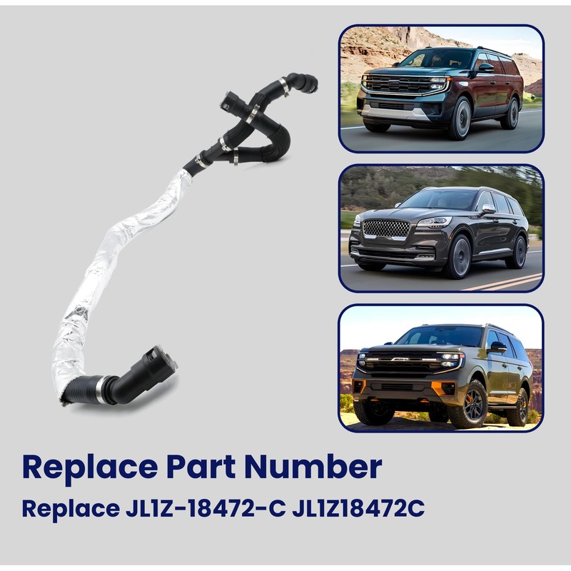 ASTROSYNC HVAC Heater Water Outlet Hose Fit for Ford Expedition