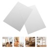 GLEAVI 10pcs Hard Sheets Panels for Crafts Fire Retardant and