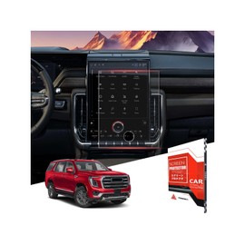 ASZSK For Glossy Tempered Glass 2025 2026 GMC Yukon 16.8 Inch Touchscreen Screen Protector - Yukon (Elevation/AT4/AT4 Ultimate/Denali/Denali Ultimate) Accessories