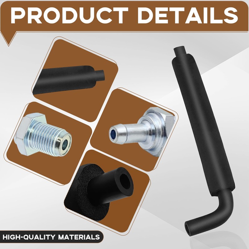 Dunviku Genuine OEM Replacement PCV Valve and Hose Kit 12204-28020